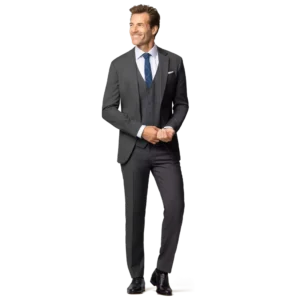Boutique Men’s Business Premium Korean Version Breathable All-in-one Fashion Outdoor British Style Slim Casual Wedding Blazer