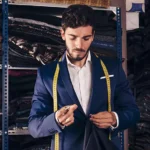 Luxury & Business Professional Formal Men's Suit - Navy Blue